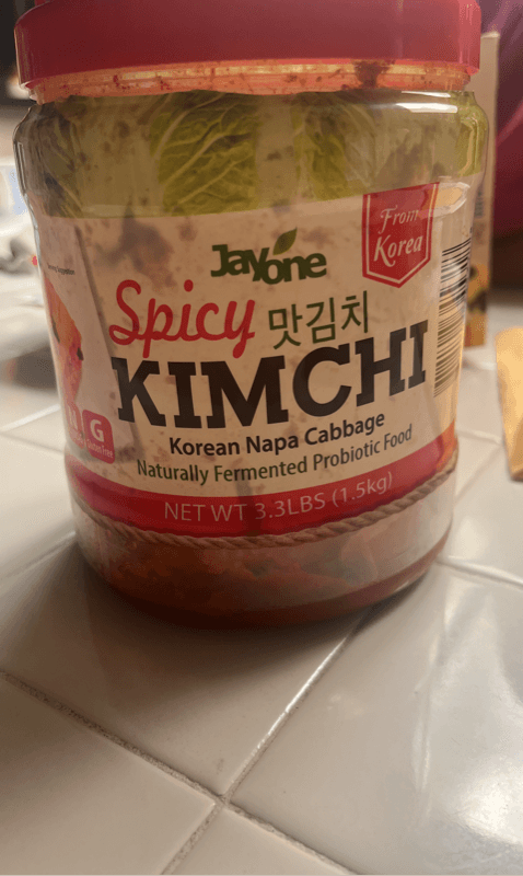 Jay One Spicy Kimchi Korean Napa Cabbage