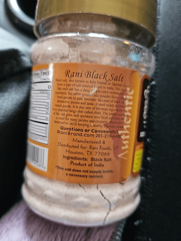 Rani Black Salt