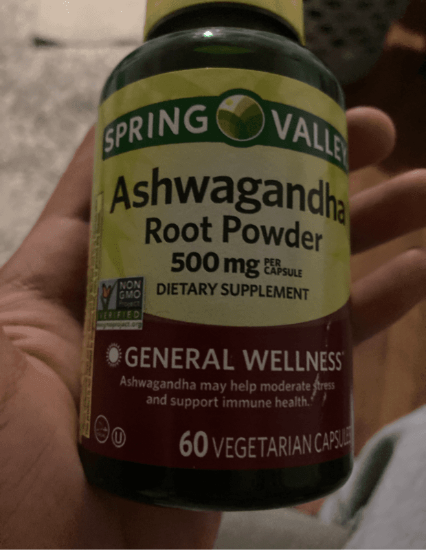 Spring Valley Ashwagandha Root Powder Vegetarian Capsules