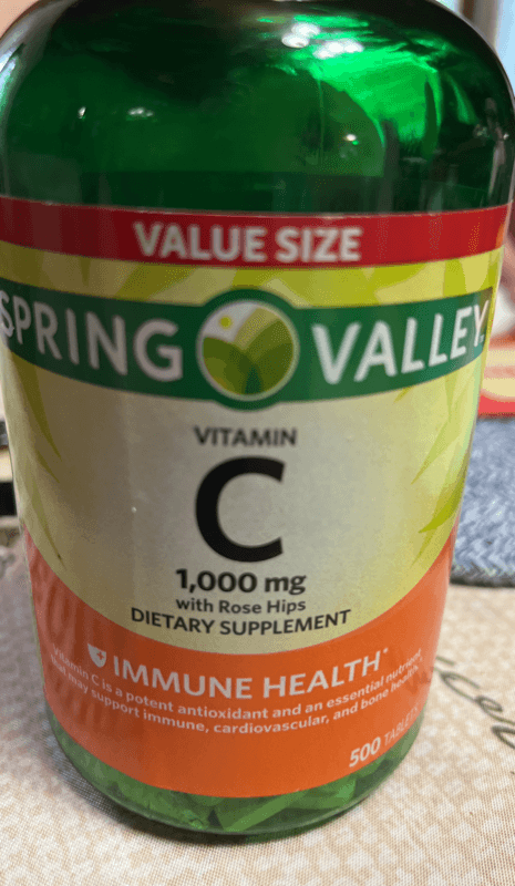 Spring Valley Vitamin C 1, With Rose Hips Value Size