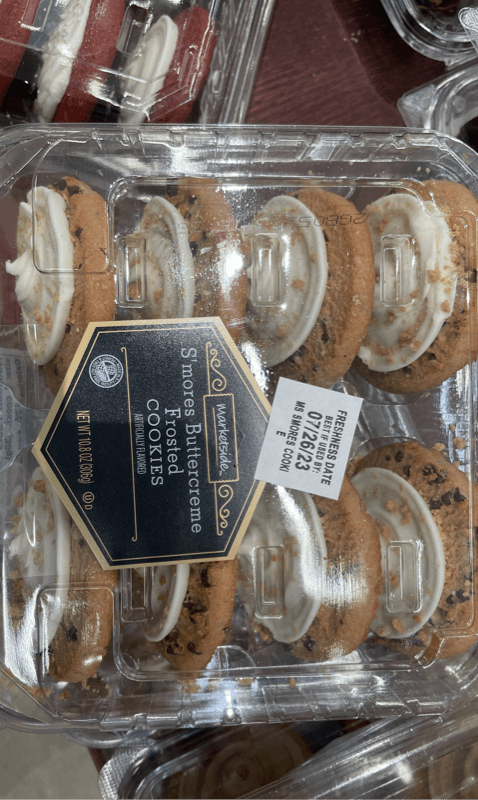 Marketside S'Mores Buttercreme Frosted Cookies