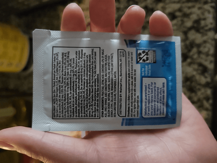 Equate Orange Flavor Vitamin C Plus Vitamin D & Zinc 