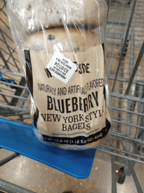Marketside Blueberry New York Style Bagels