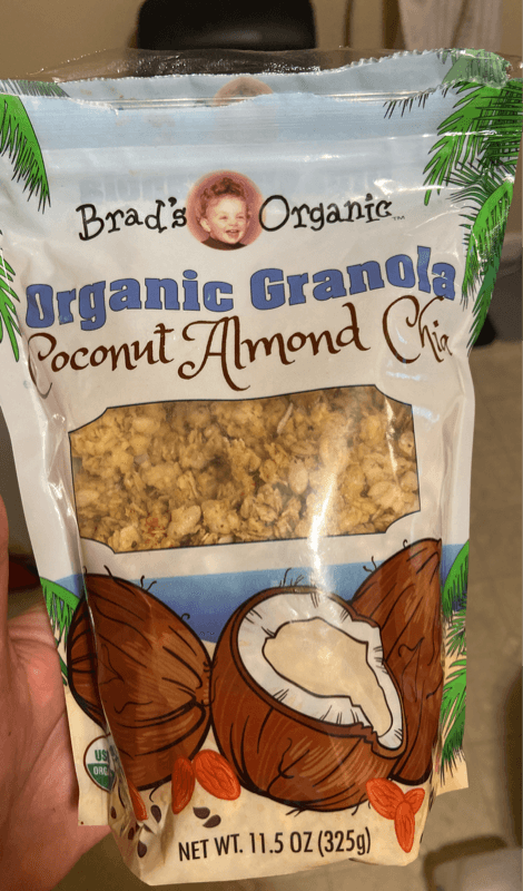 Brad'S Organic Organic Granola Coconut Almond Chia