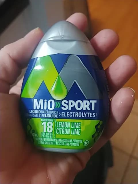 Mio Sport Liquid Water Enhancer Electrolytes Lemon Lime