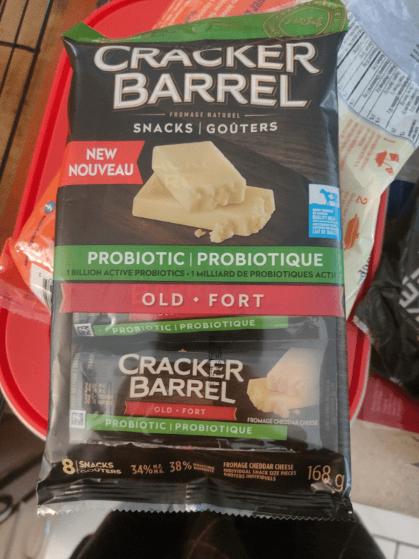 Cracker Barrel Probiotic Old Cheddar Cheese