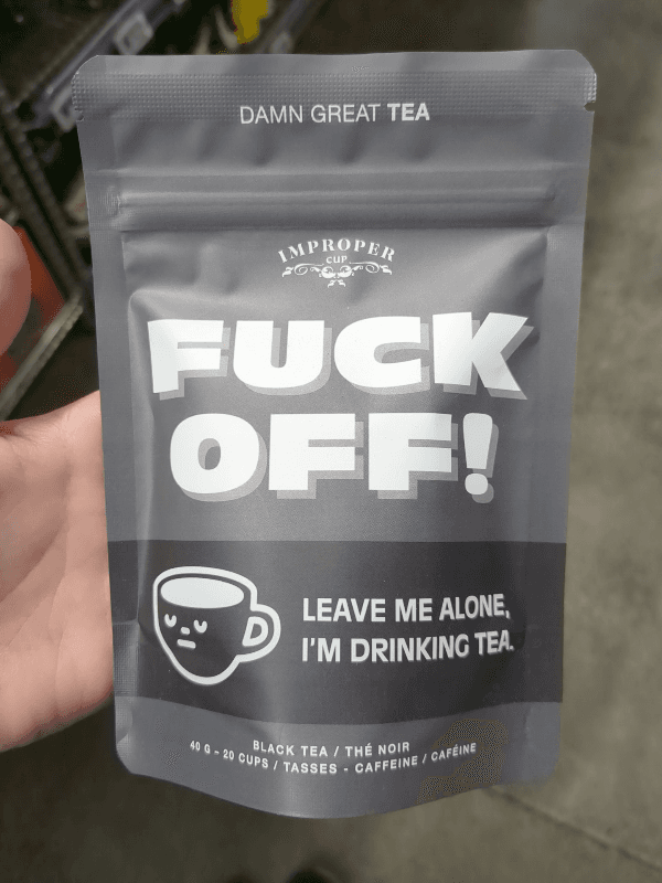 Fuck Off! Black Tea