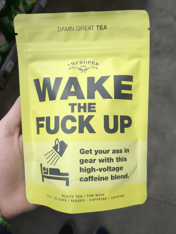 Improper Cup Wake The Fuck Up Black Tea