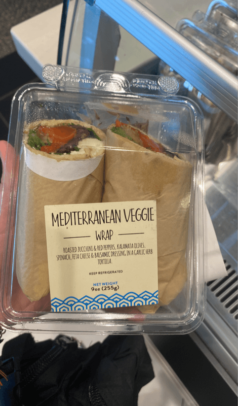 Fresh & Ready Foods Mediterranean Veggie Wrap