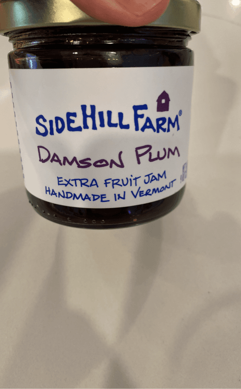 Sidehill Farm Damson Plum Extra Fruit Jam Handmade In Vermont