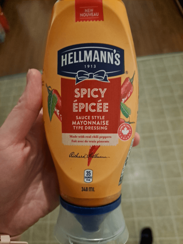 Hellman'S Spicy Sauce Style Mayonnaise Type Dressing
