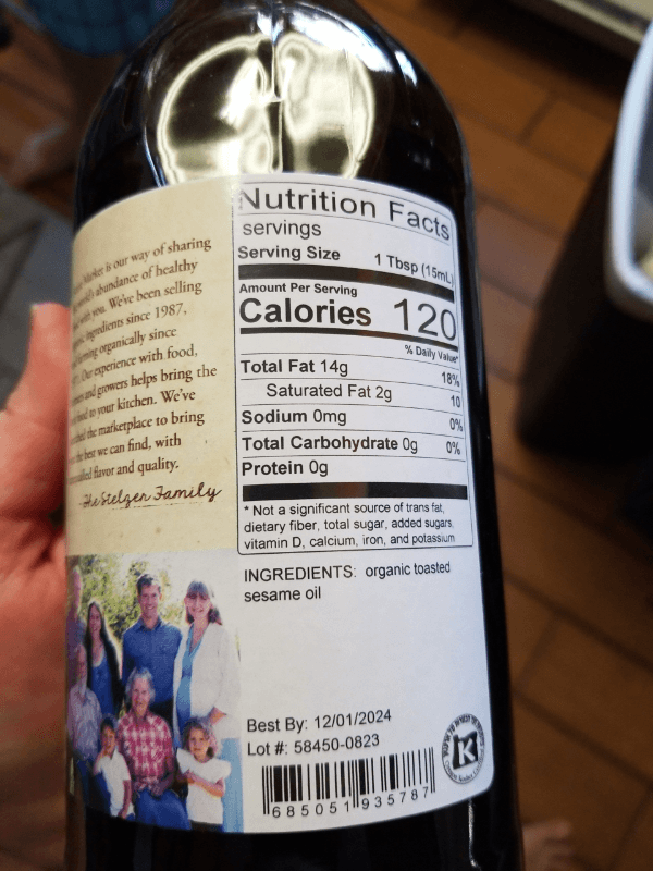 Azure Market Toasted Sesame Oil