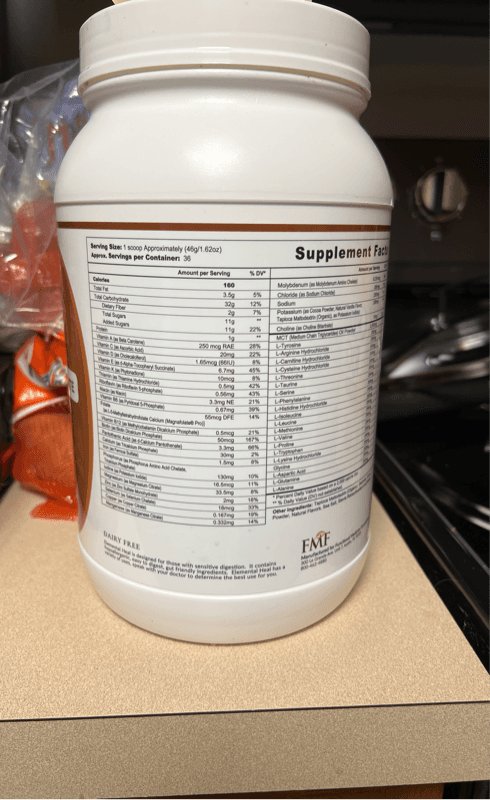 Fmf Elemental Heal Whey-Free Chocolate