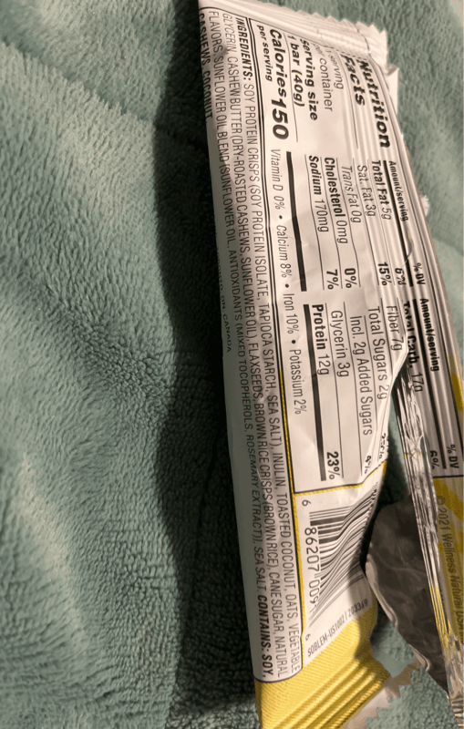 Simply Protein Lemon Coconut Snack Bar