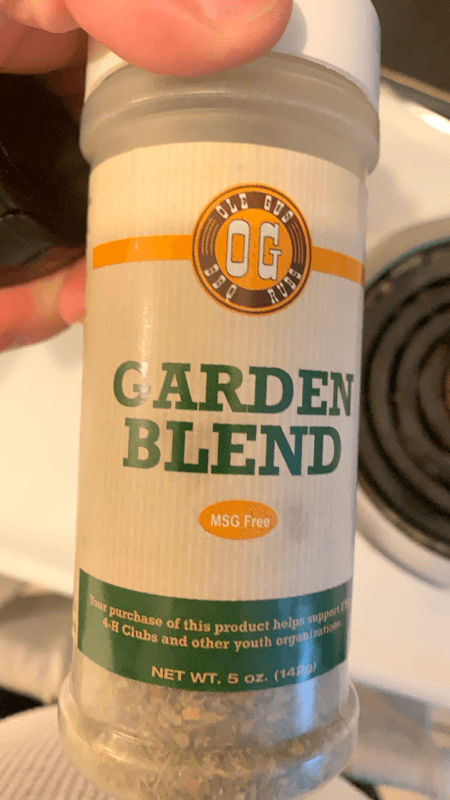 Ole Gus Bbq Rubs Garden Blend