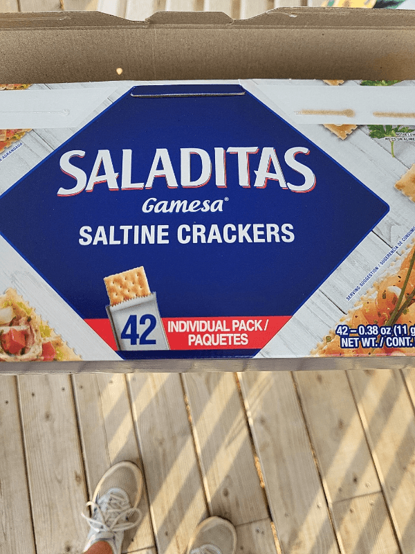 Saladitas Gamesa Saltine Crackers