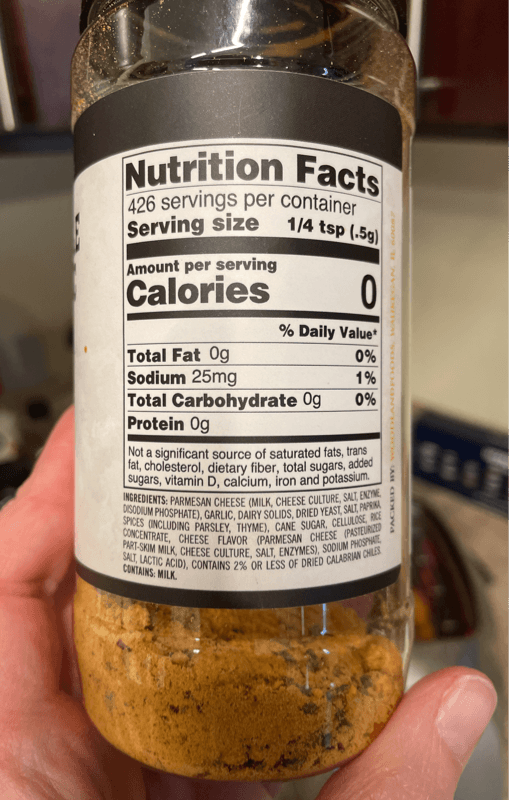 Epicurean Specialty Calabrian Chile Roasted Garlic & Parmesan Seasoning