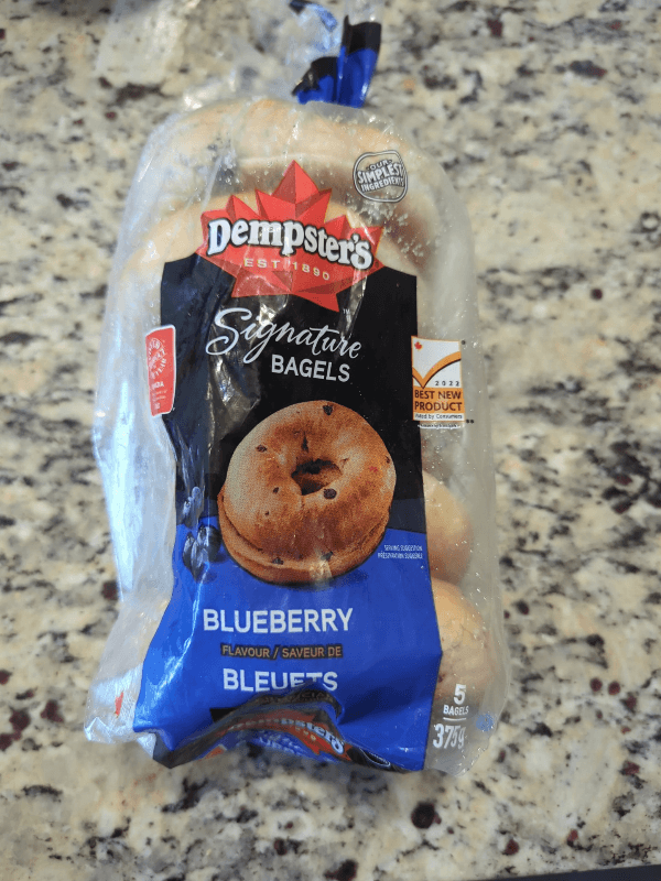 Dempster'S Signature Bagels Blueberry