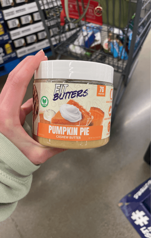 Fit Butters Pumpkin Pie Cashew Butter