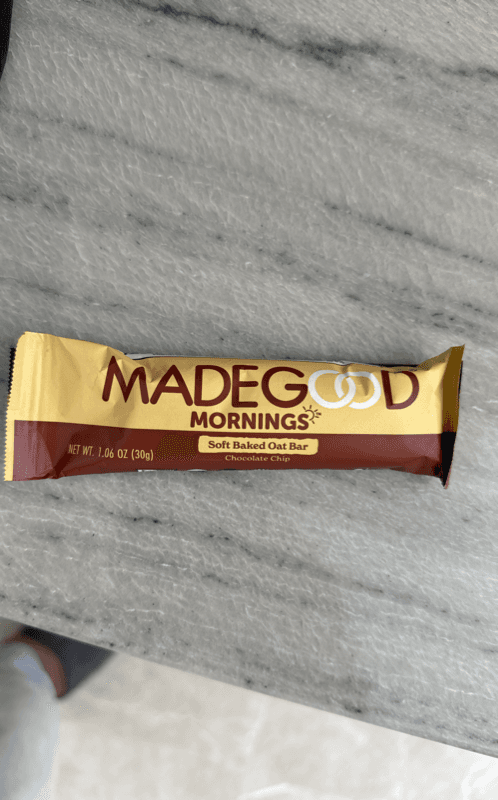 Made Good Mornings Soft Baked Oat Bar Chocolate Chip