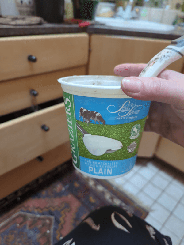 Sierra Nevada Graziers Non-Homogenized Whole Milk Yogurt Plain