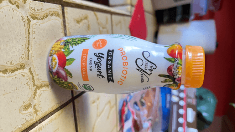 Sierra Nevada Tropical Flavor Probiotic Organic Yogurt Drink