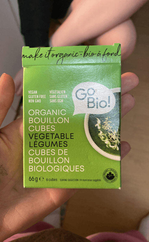 Go Bio! Vegatable Organic Bouillon Cubes
