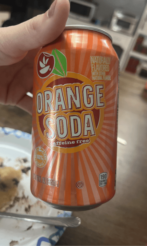 Giant Food Orange Soda Caffeine Free