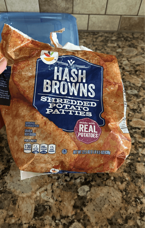 Hash Browns Shredded Potato Patties