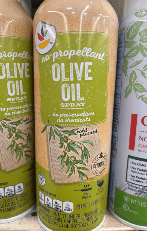 Giant Food No-Propellant Olive Oil Spray