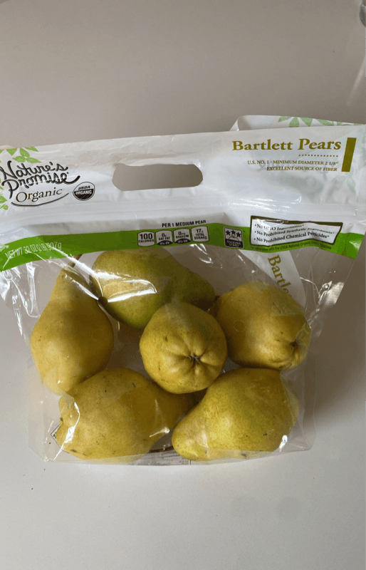 Nature'S Promise Organic Bartlett Pears