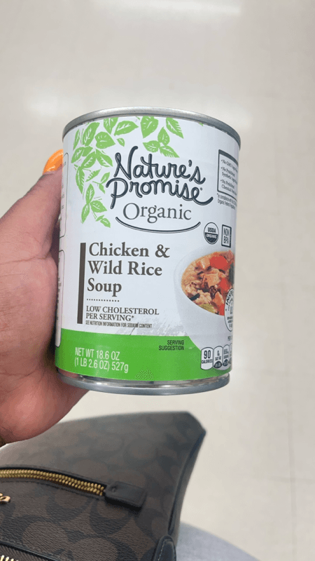 Nature'S Promise Organic Chicken & Wild Rice Soup