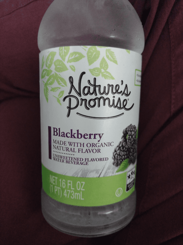 Nature'S Promise Blackberry Unsweetened Flavored Water Beverage