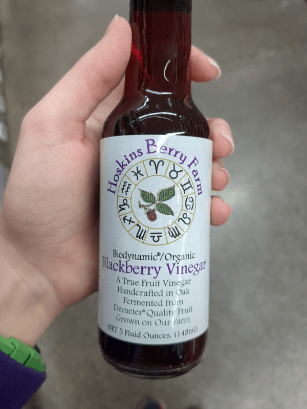 Hoskins Berry Farm Biodynamic/Organic Blackberry Vinegar
