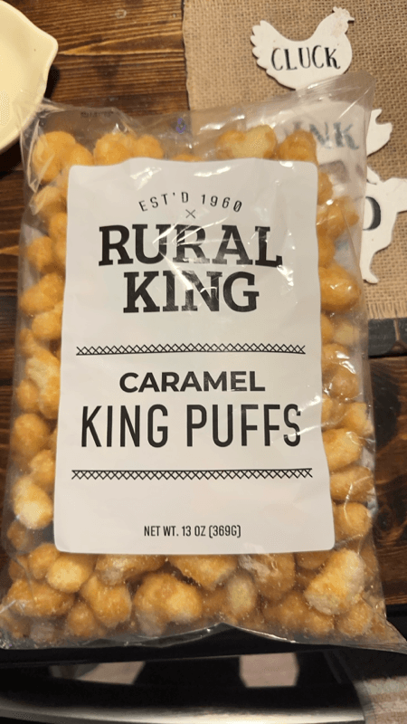 Rural King Caramel King Puffs