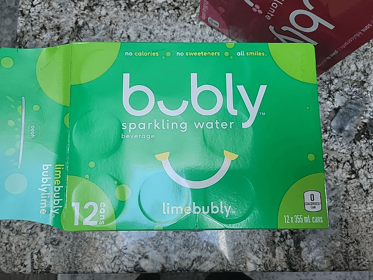Bubly Lime Sparkling Water Beverage