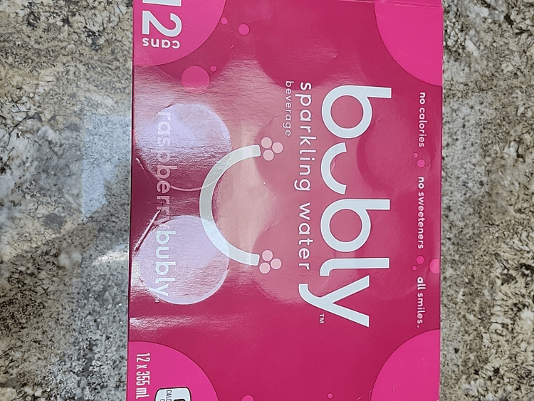 Bubly Raspberry Sparkling Water Beverage