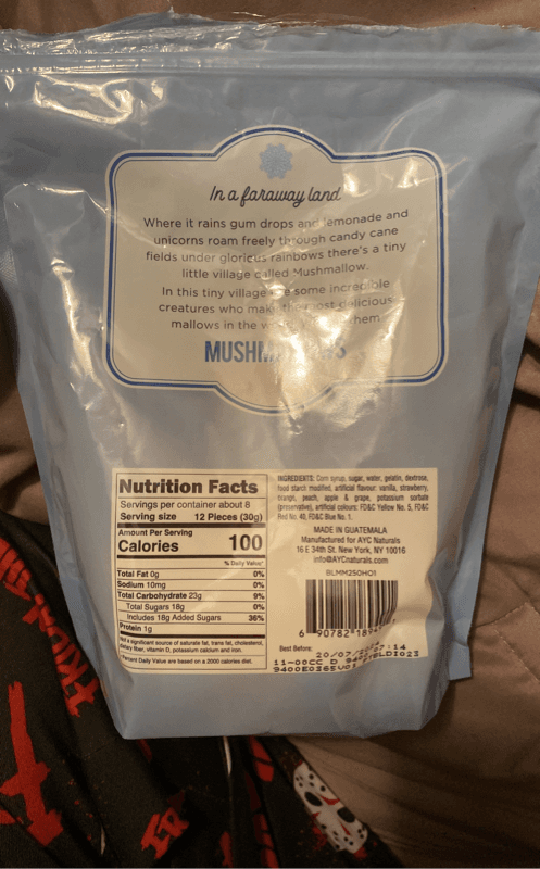 Gourmet Marshmallows Polar Bear Flower Marshmallow Vanilla