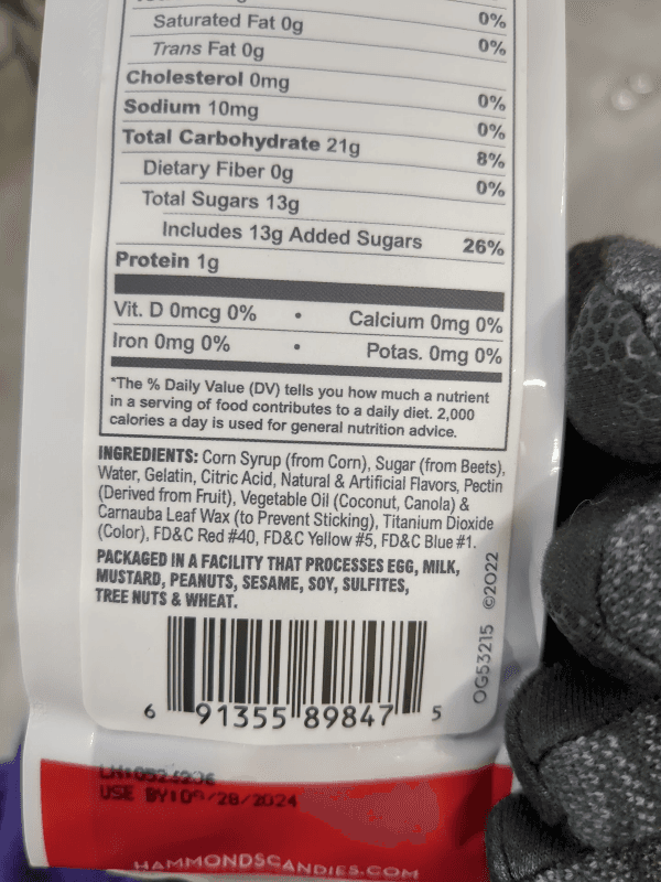Hammond'S Classic Gummy Bear Candies