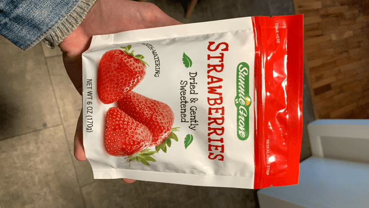 Sunnie Grove Sweetened Strawberries