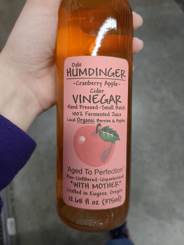 Dale Humdinger Cranberry Apple Cider Vinegar