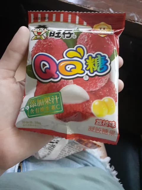 Want Want Qq Sugar (Litchi Flavor