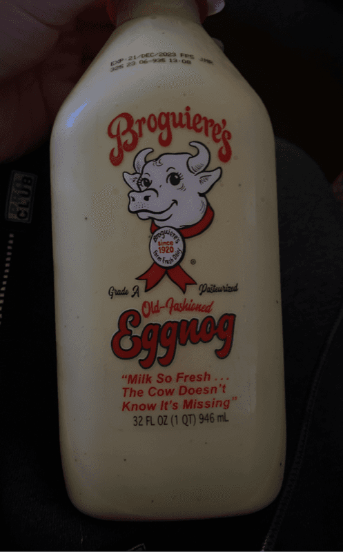 Broguiere'S Grade A Pasteurized Old-Fashioned Eggnog
