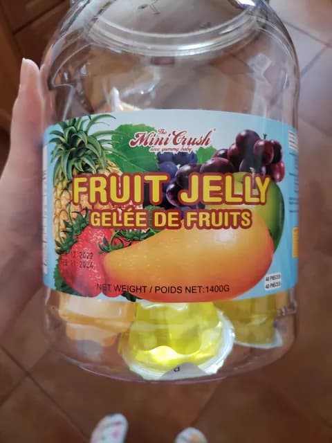 Mini Crush Fruit Jelly