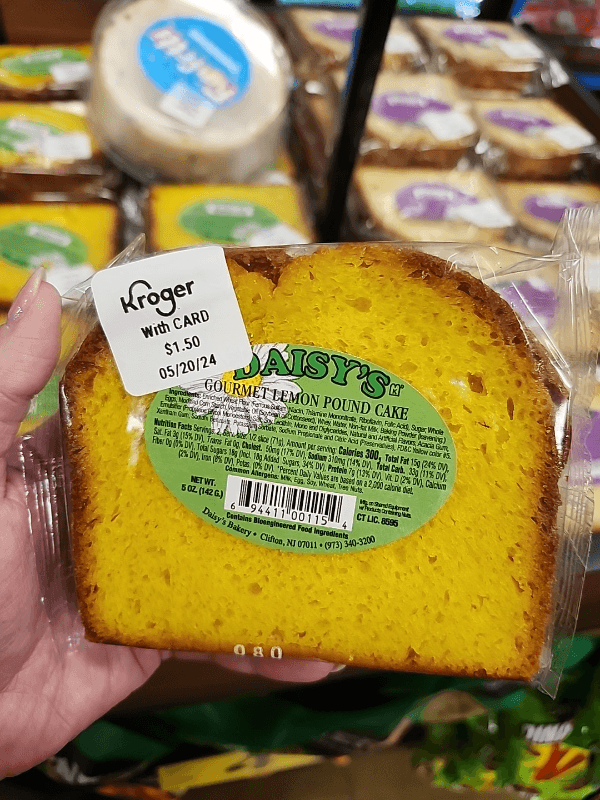 Daisy'S Gourmet Lemon Pound Cake