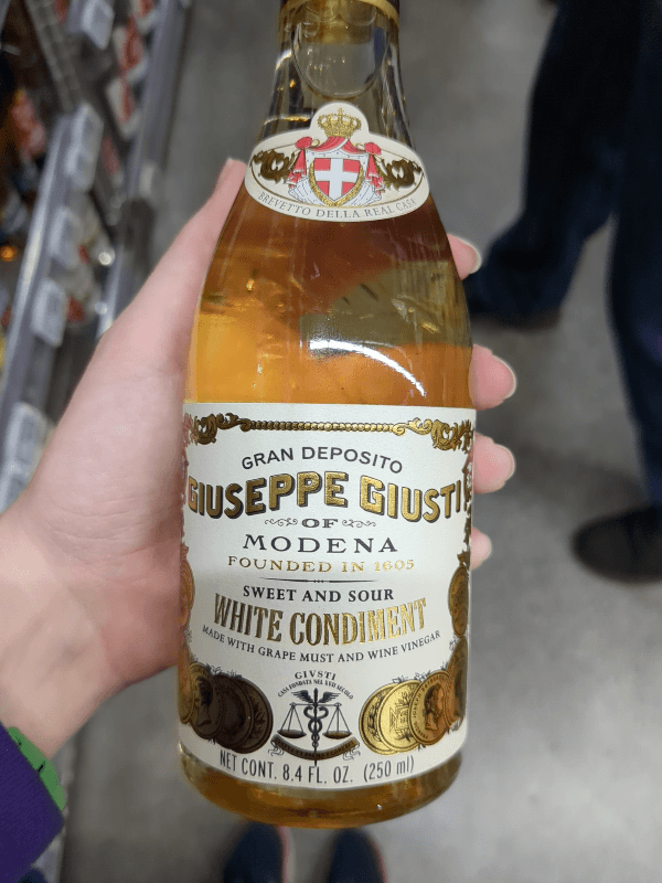 Giuseppe Giusti Sweet And Sour White Condiment