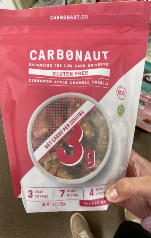Carbonaut Cinnamon Apple Crumble Granola