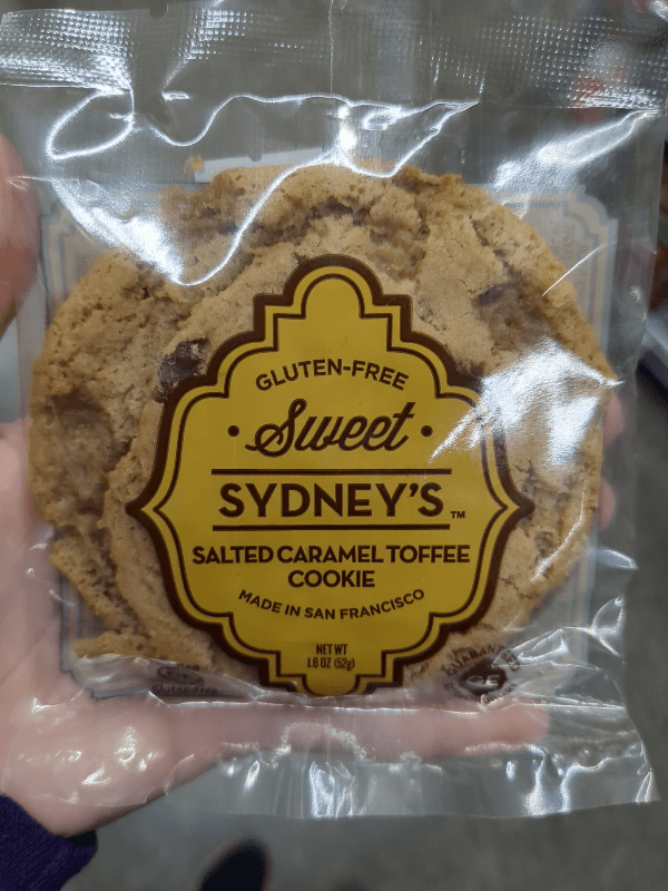Sydney'S Gluten-Free Sweet Salted Caramel Toffee Cookie