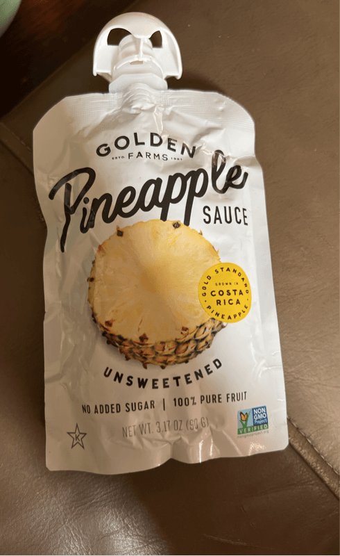 Golden Farms Unsweetened Pineapple Sauce