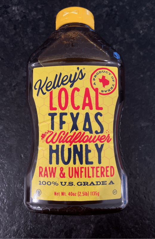 Kelley'S Local Texas Wildflower Honey Raw & Unfiltered